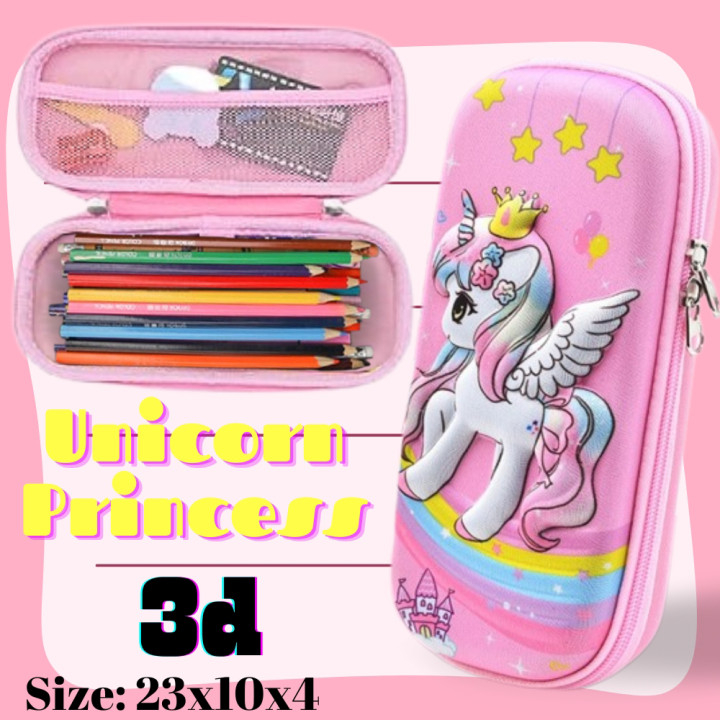 From PH 3D Cartoon Unicorn Pencil Case For Children Kids Pencil Box ...