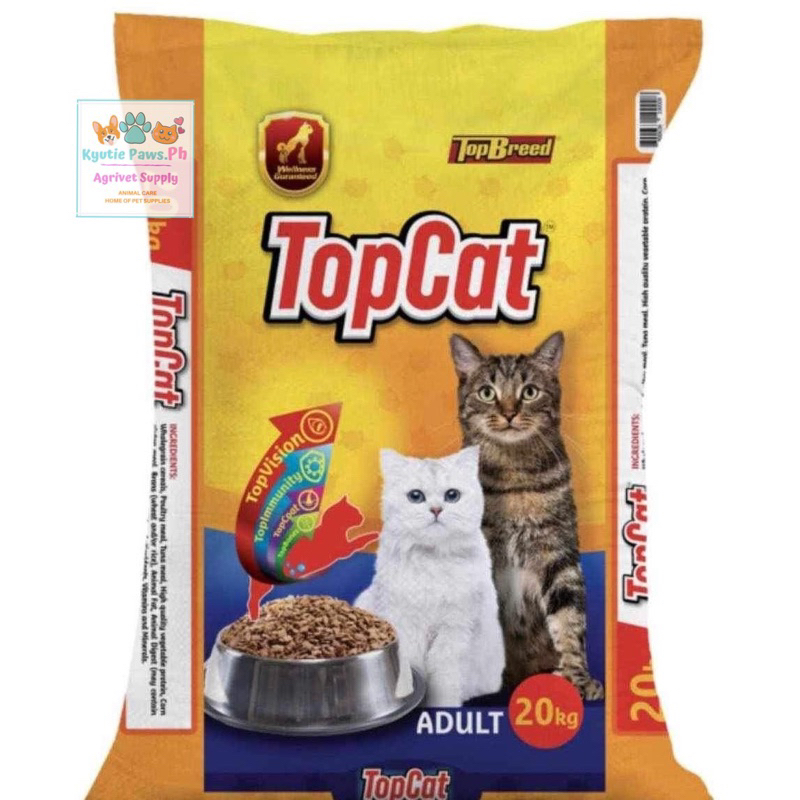 Topcat cat food adult repacked 1kg Shopee Philippines