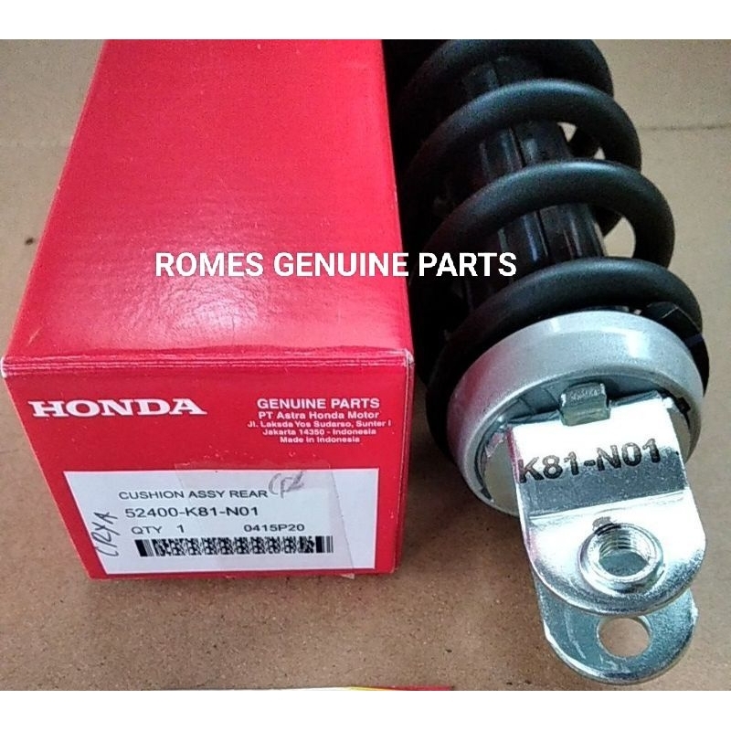 HONDA BEAT 110 Fi V1,V2,V3 REAR CUSHION ASSY, REAR SHOCK 330MM 52400 ...