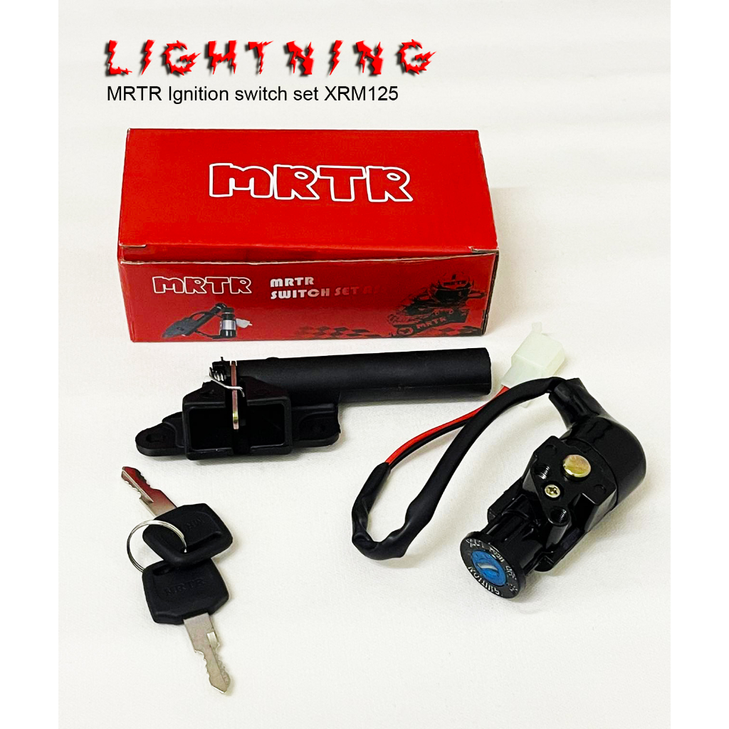 MRTR Ignition switch XRM125 set | Shopee Philippines