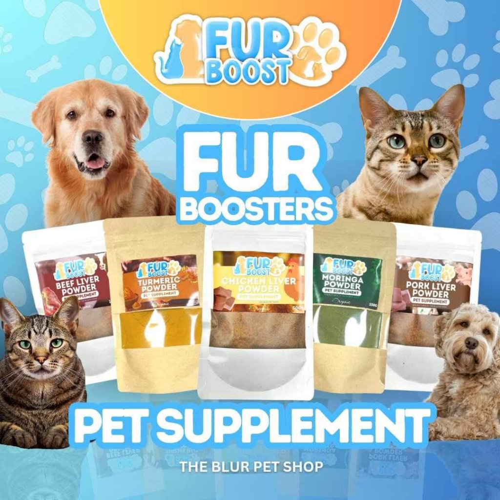 100g Fur Boost Furboost Appetite Booster Beef Pork Powder Moringa