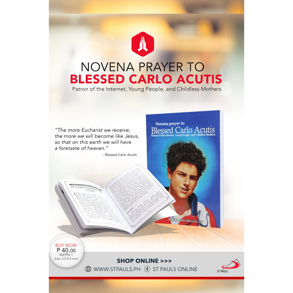 Novena Prayer To Blessed Carlo Acutis Shopee Philippines