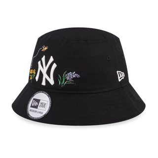 Genuine MLB Paisley Bucket Hat New York Yankees NY (Black)