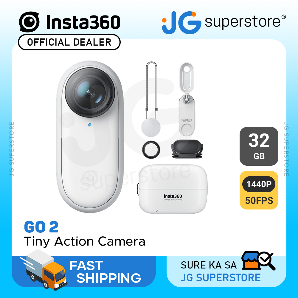 Insta360 Go 2 & Go 3 Tiny Mighty Action Camera Bluetooth 2.7K 30fps HDR