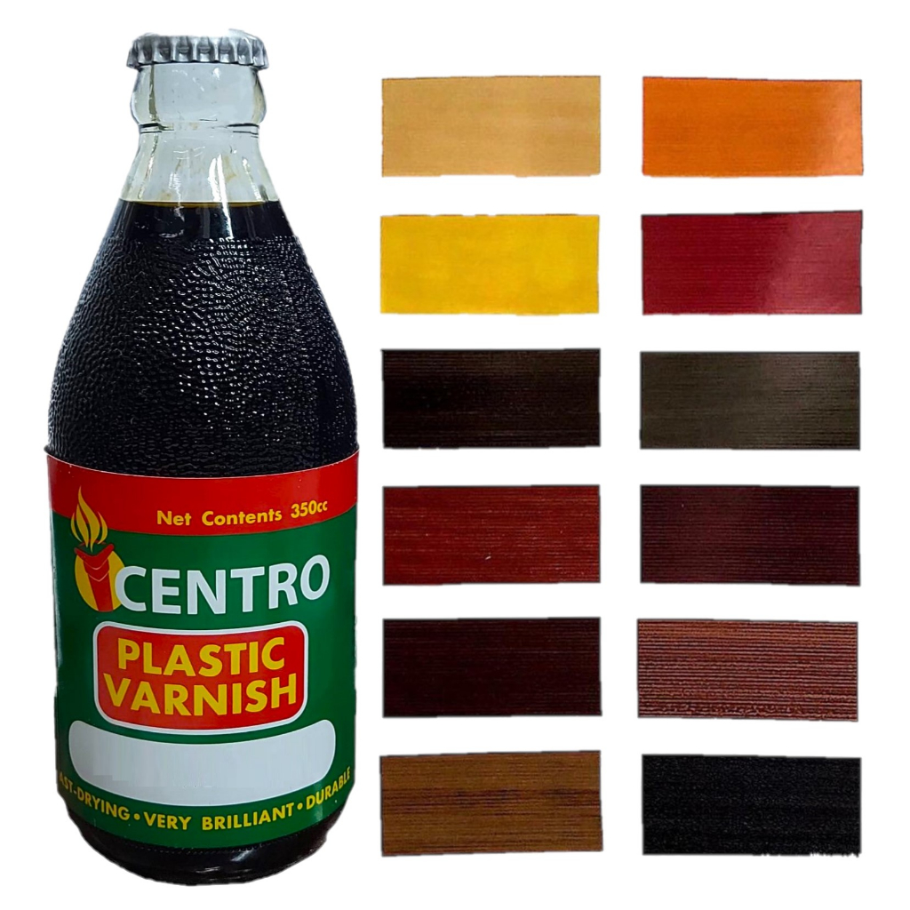 Centro Plastic Varnish for Wood (Available in Different Colors) 350cc