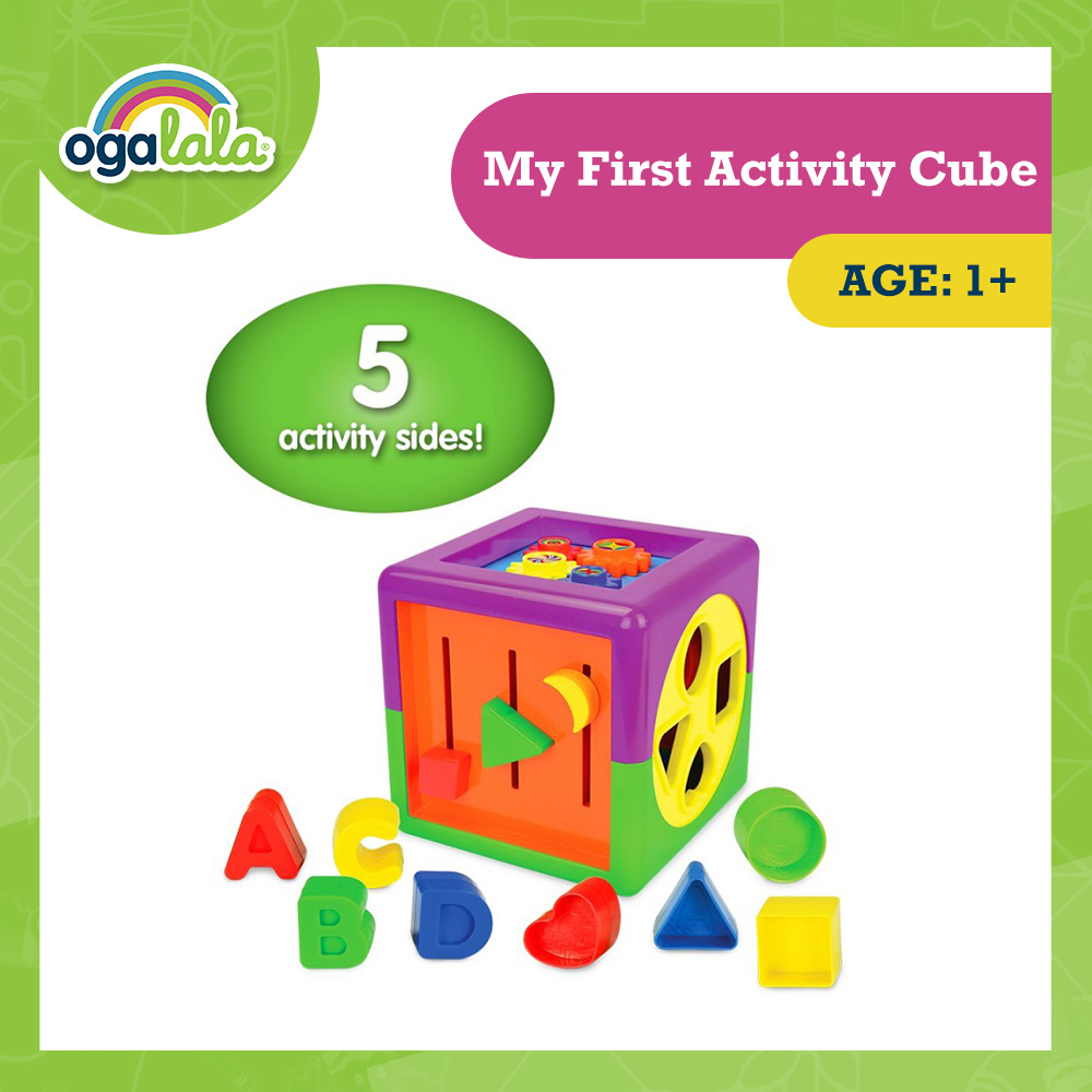 The Learning Journey My First Activity cube | Shopee Philippines