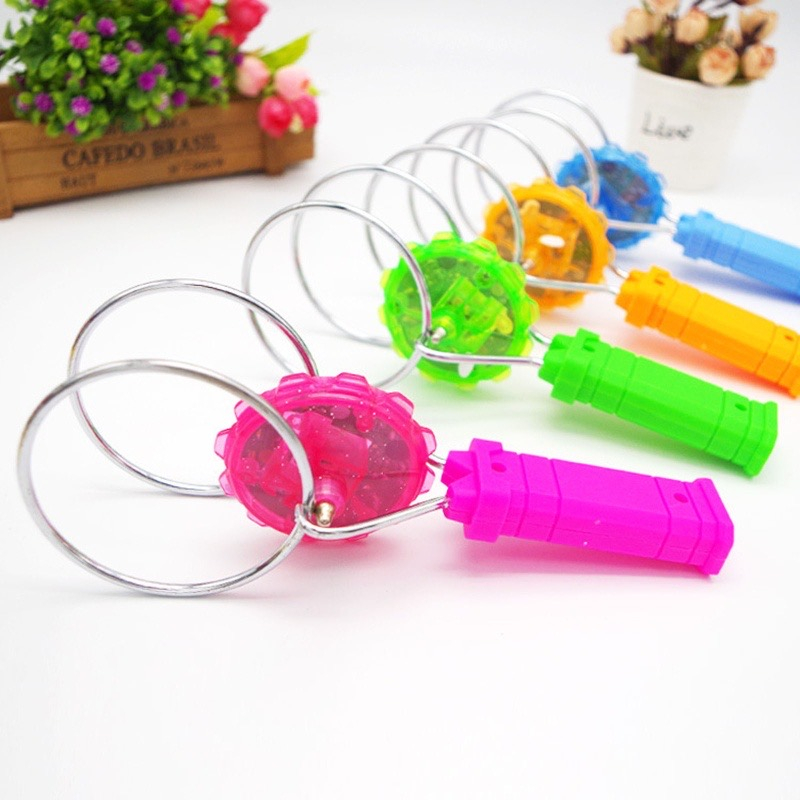 Ready!! LED Colorful Light Gyro Wheel Magic Spinning Gyro Yo