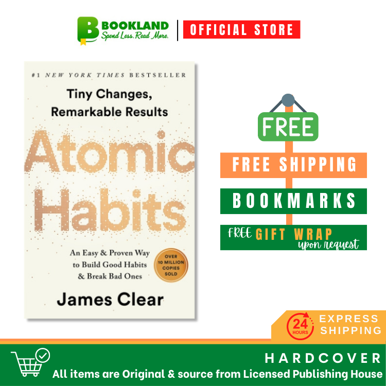 Atomic Habits by James Clear (Trade Paperback) 100% ORIGINAL | Shopee ...