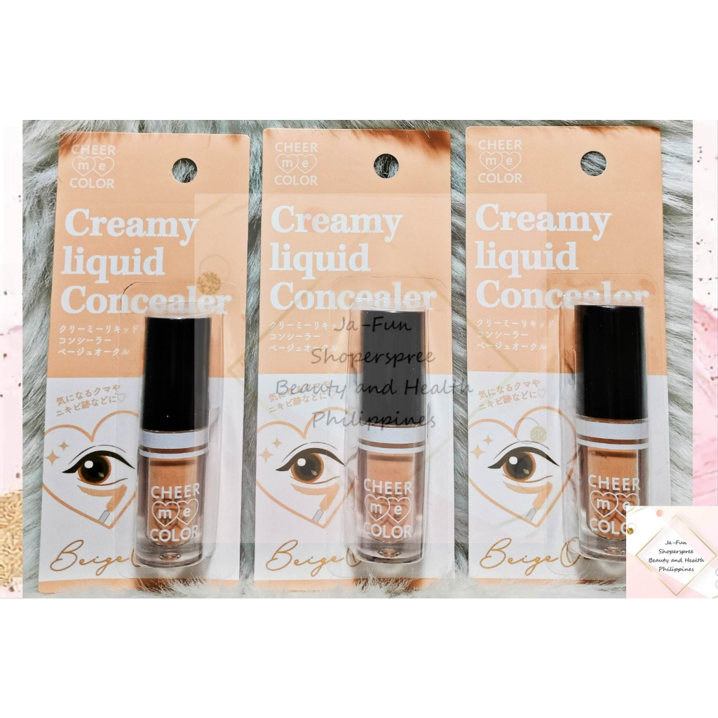 CONCEALER FULL COVERAGE CREAMY LIQUID ( AUTHENTIC JAPAN CHEER ME COLOR ...