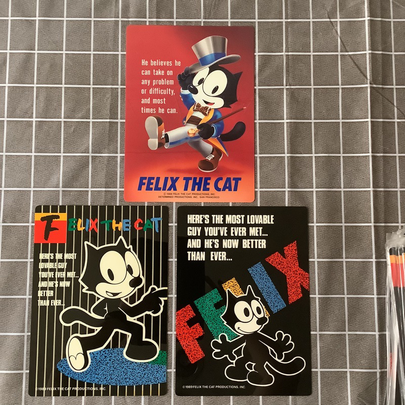 Felix The Cat Pencil Board Folio F4 (250mm x 179mm) | Shopee Philippines
