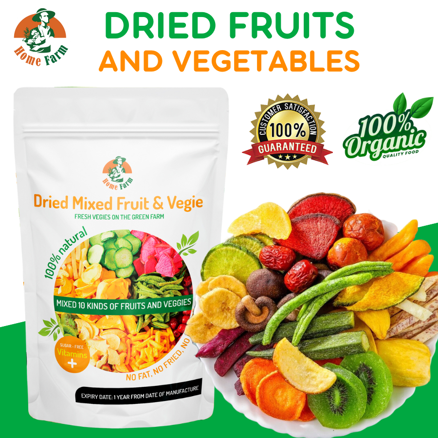 Homefarm dried fruits and vegetables dried mix 10 kinds of fruits and