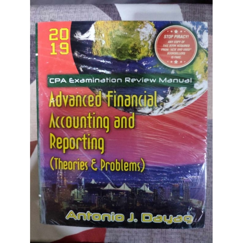 Advanced Financial Accounting And Reporting (Theories & Problems) 2019 ...