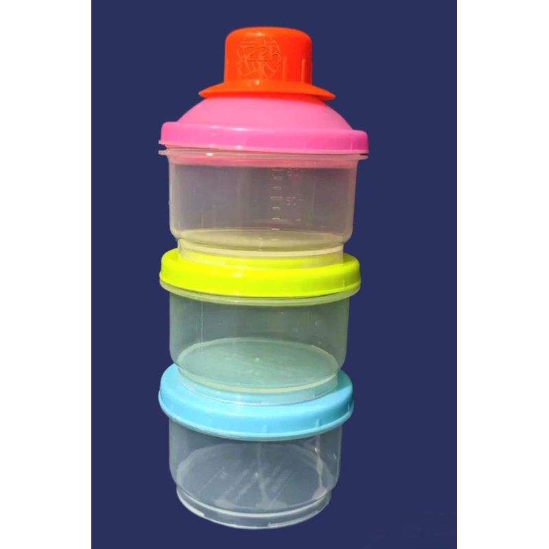 Milk Powder Container In 3 Layers of Green Color main image 1