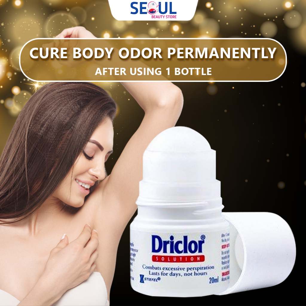 DRICLOR Antiperspirant Deodorant roll on/antiperspirant dew hyperhidrosis armpit sweat, body