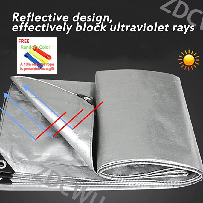 Roof rain sun protection tarp 13*29ft lona trapal waterproof makapal