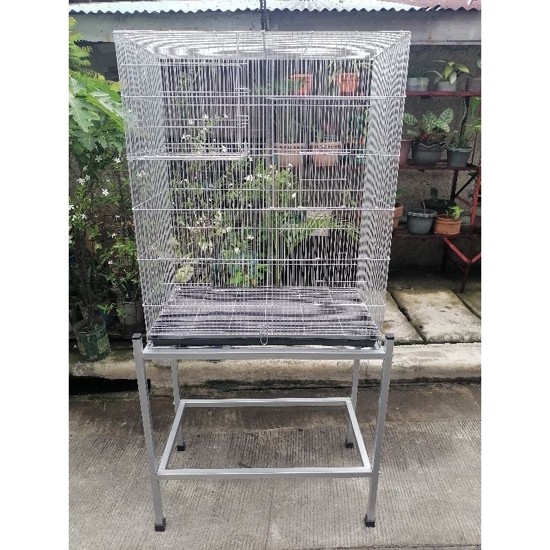 Budgie cage on sale stand sale