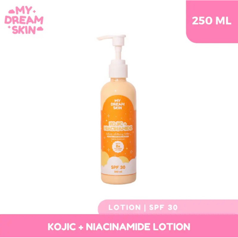 Kojic Niacinamide Lotion 8 Whitening Actives, 250ml, Advanced Skin