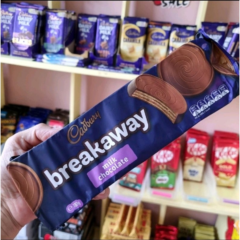 Cadbury Breakaway Milk Chocolate Biscuits | Shopee Philippines