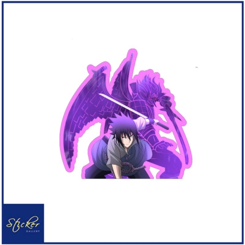 UCHIHA SASUKE ANIME PEEKER WATERPROOF STICKER | Shopee Philippines