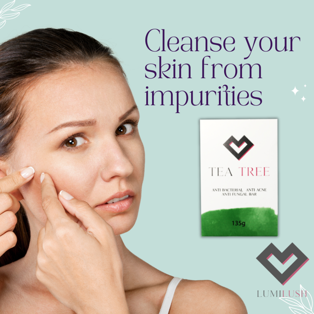 LUMI LUSH Derma Skincare Tea Tree Anti Bacterial Anti Fungal Anti Acne