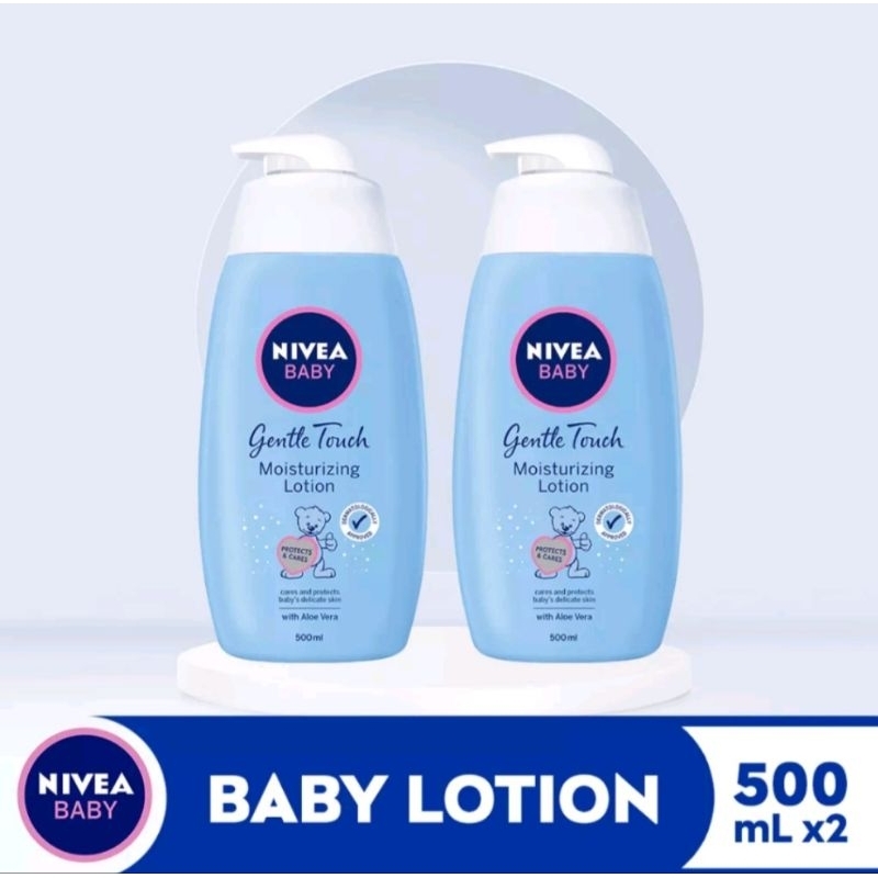 BUY 1 TAKE 1 NIVEA BABY HYPOALLERGENIC MOISTURIZING LOTION 500ML