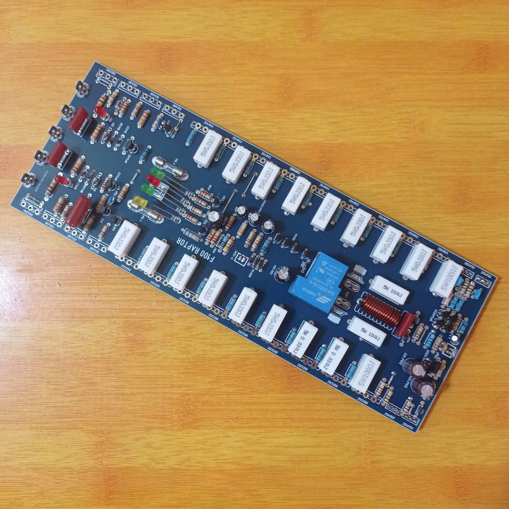 CLASS-H DRIN AUDIO F100 RAPTOR AMPLIFIER PCB KIT 1200 WATTS RMS ROCKOLA