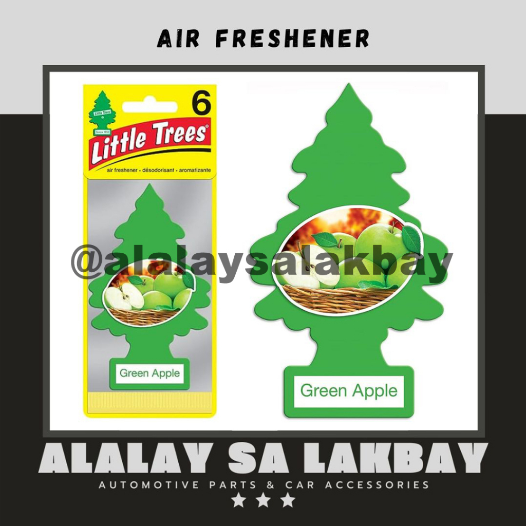 Little Trees Air Freshener Green Apple Shopee Philippines