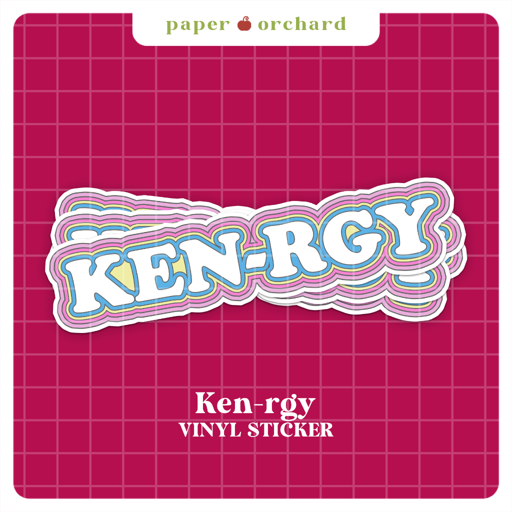 Ken-rgy Deco Vinyl Sticker | Barbie the Movie | BD02 | RiverStudioPH ...
