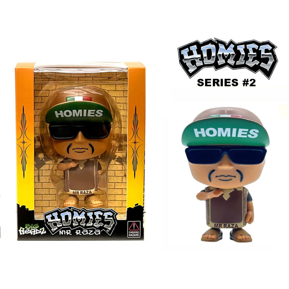 Homies 4.5″ Big Headz #05 Mr Raza Figure | Shopee Philippines