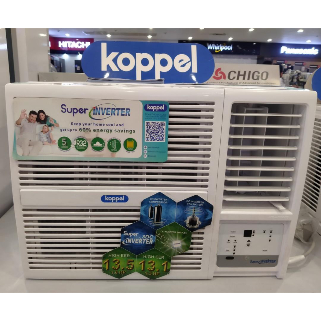 koppel window type inverter aircon price