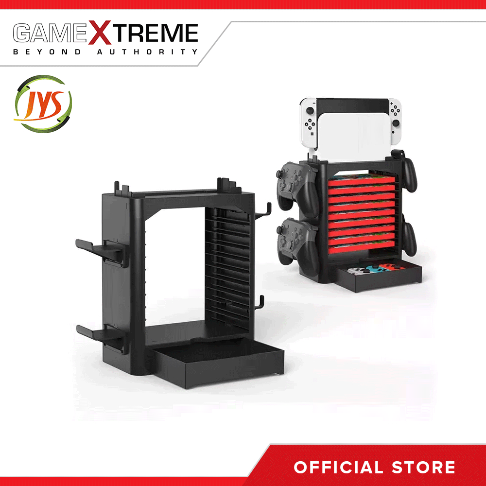JYS One Stop Multifunctional Game Storage Tower for Nintendo Switch ...