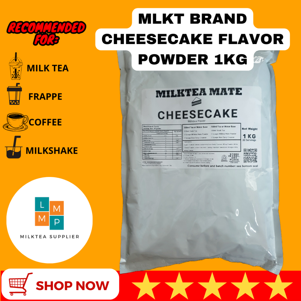 Cheesecake MLKT Milktea Mate Premium Brand Flavor Powder 1kg MLKT