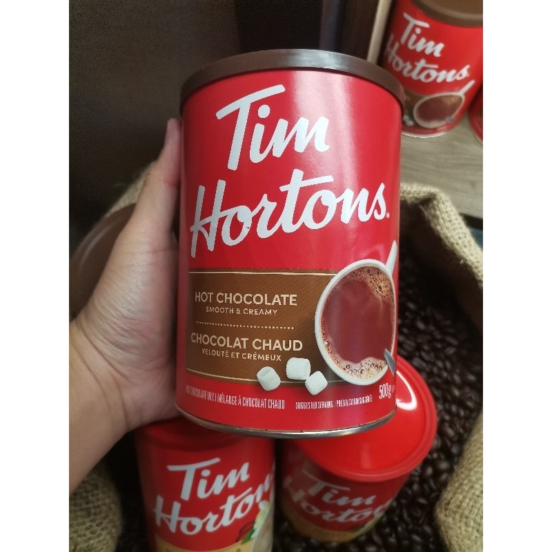 Tim Hortons Hot Chocolate Can 500g Shopee Philippines
