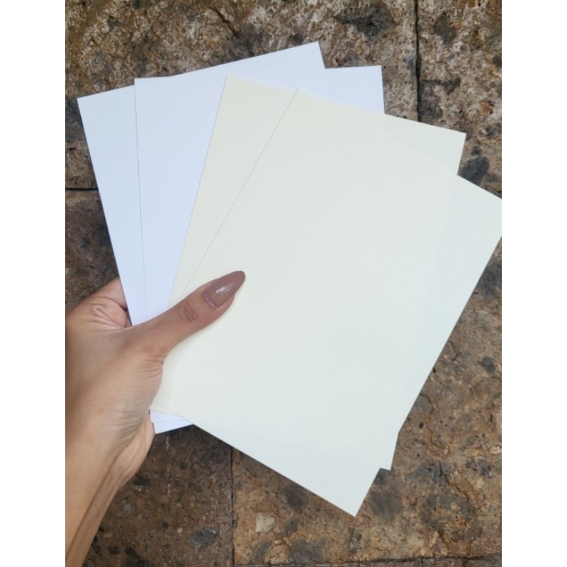 Cardstock 5x7 for Invitations (10pcs) | Shopee Philippines