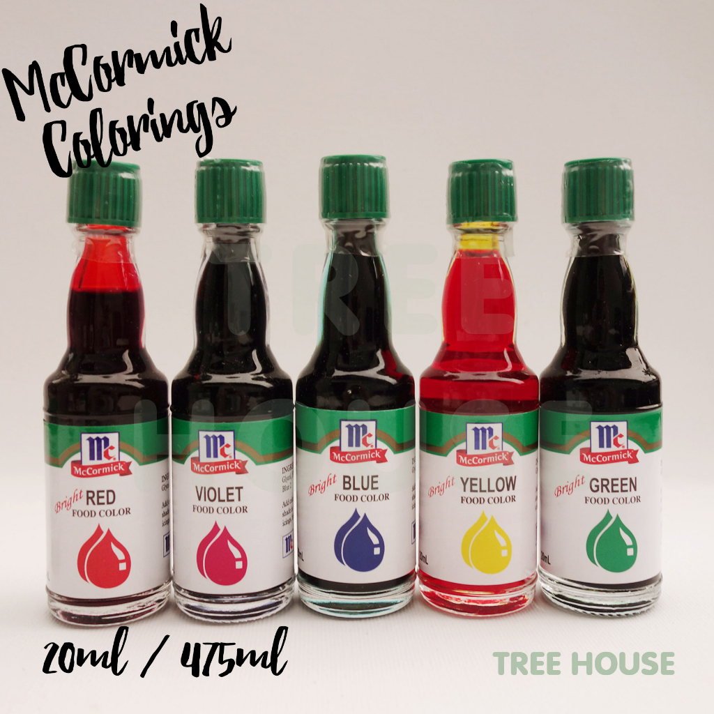 McCormick Liquid Food Coloring 20ml | Shopee Philippines