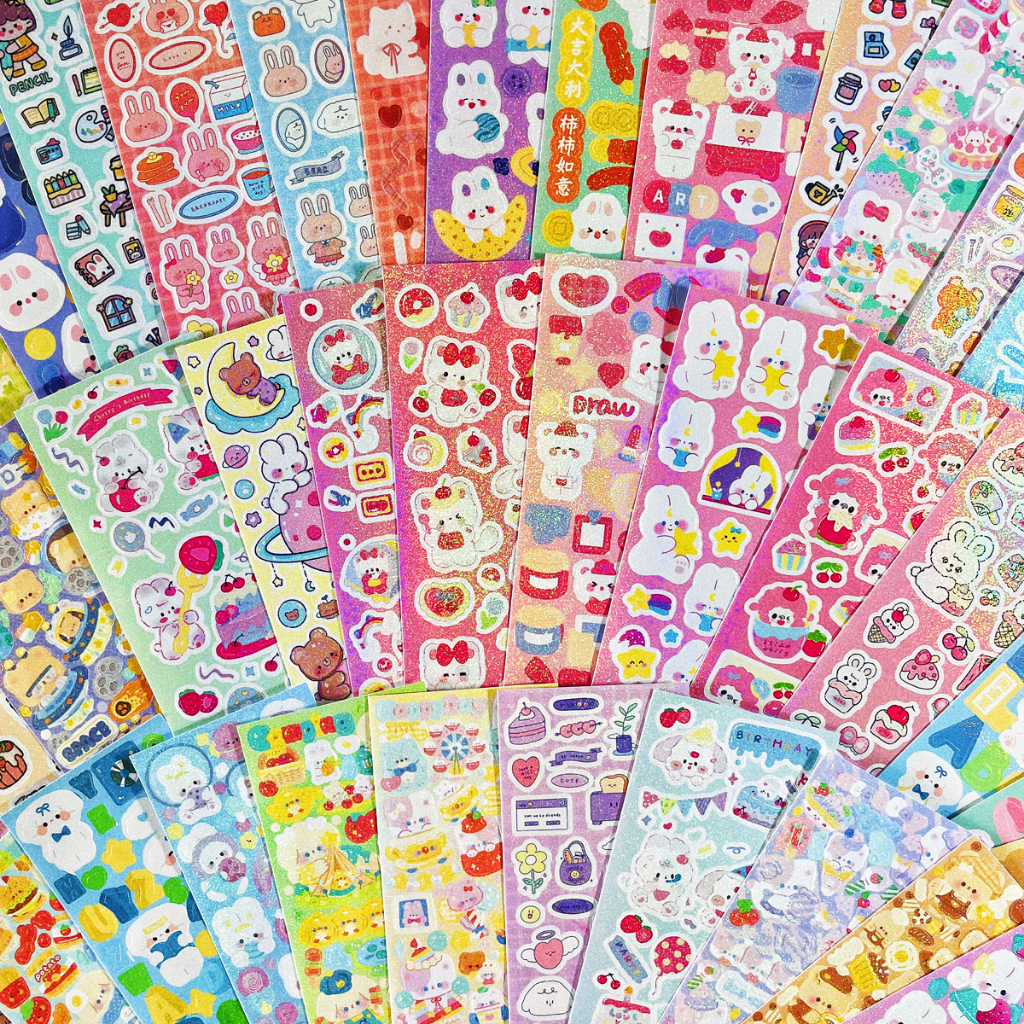 50Pcs Cute Guka Stickers Kawaii Cartoon Stickers Children's Notebook ...