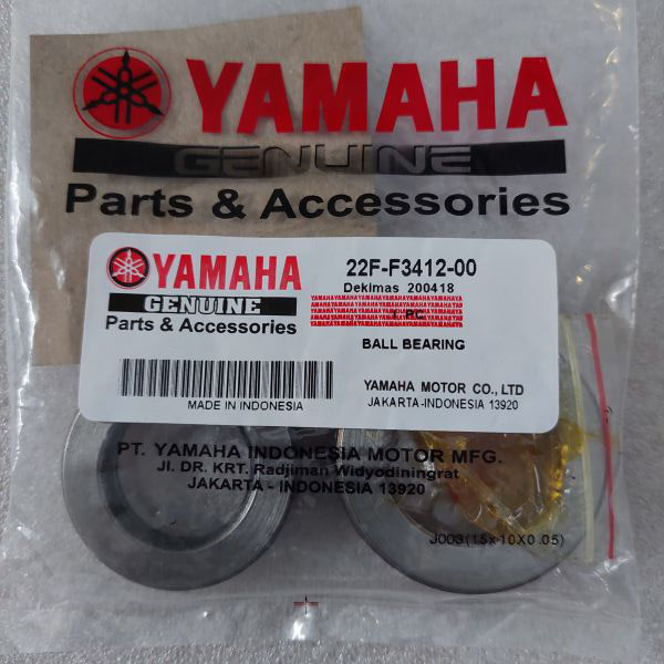 Yamaha MIO - BALL RACE BEARING 22F-F3412-00 - Genuine from Indonesia ...