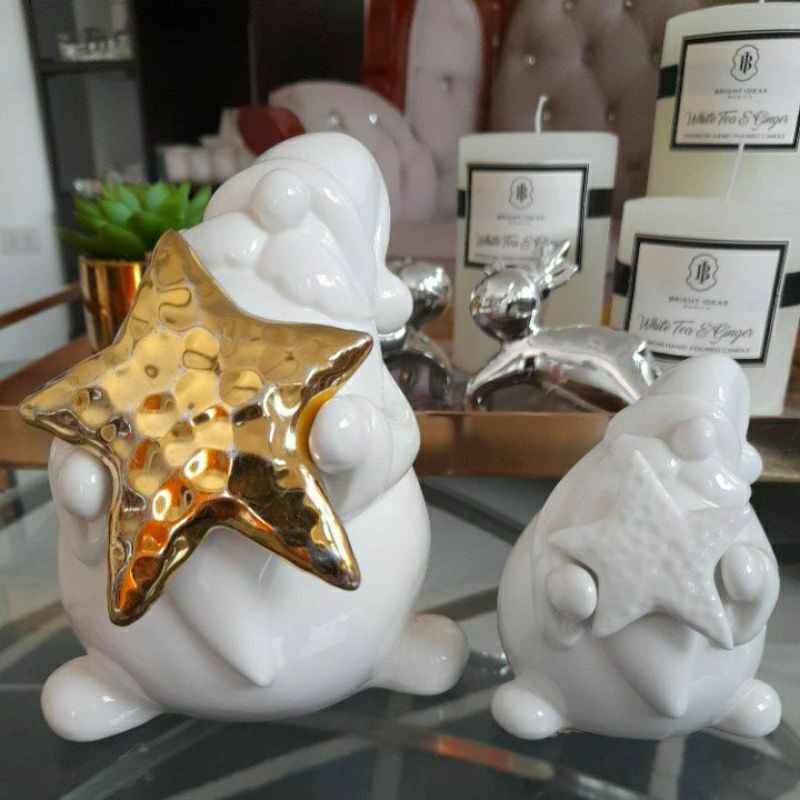 decorative ceramic santa set | Shopee Philippines