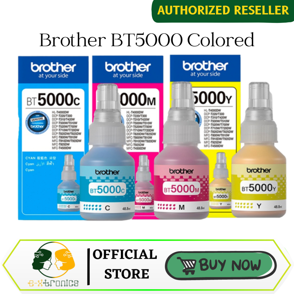 Brother BT5000 Genuine Colored | Shopee Philippines