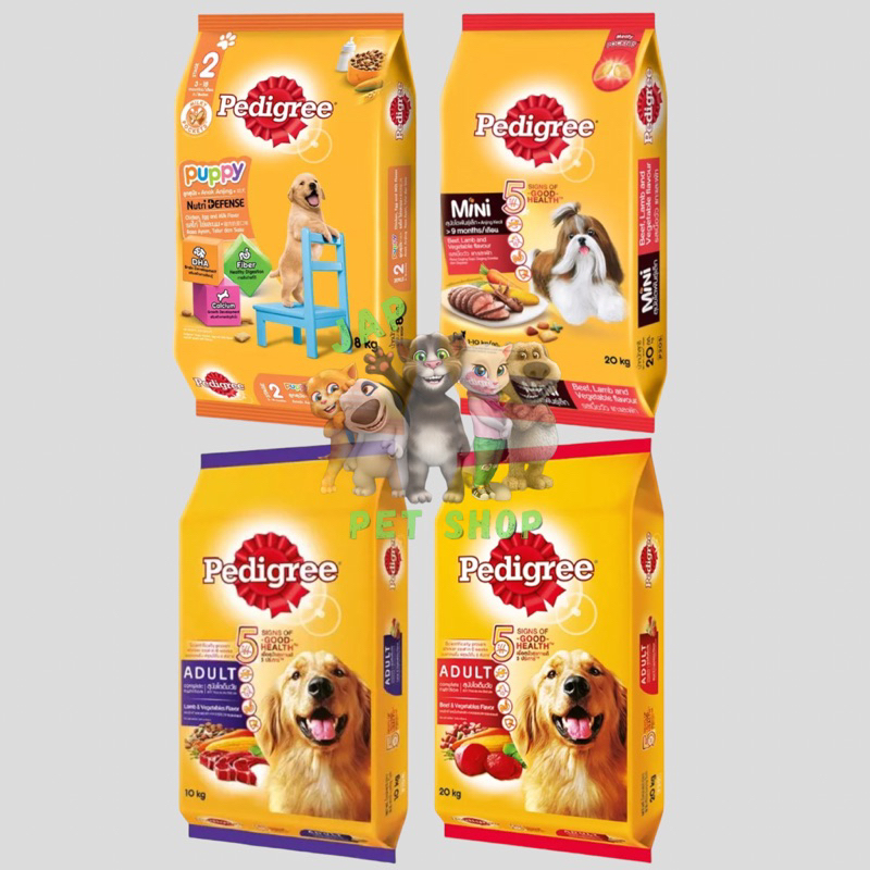 Pedigree Puppy, Adult and Mini 20kg | 1 Sack | Shopee Philippines