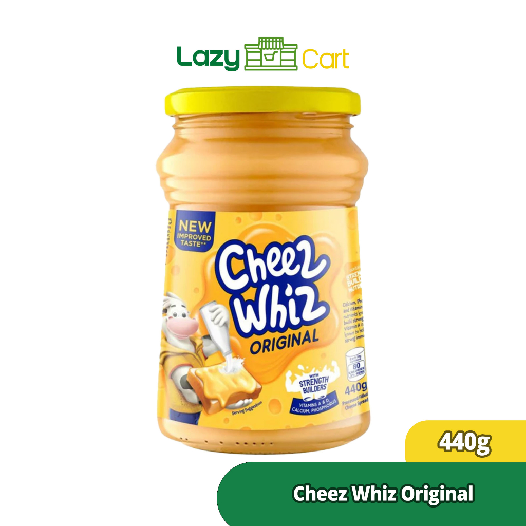 Lazycart Cheez Whiz Plain Bottle 440G Shopee Philippines