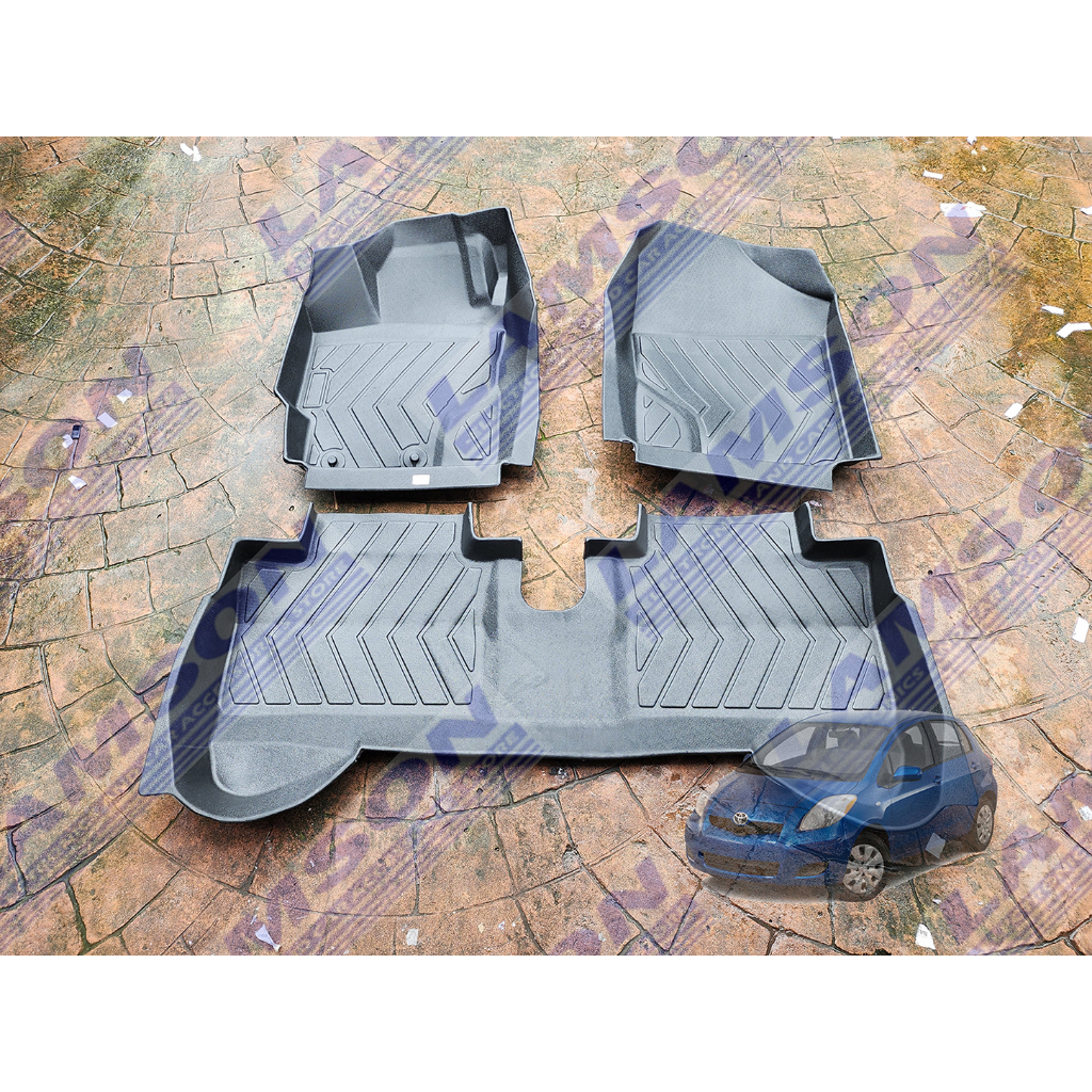 Toyota Yaris 2007 2013 Deep Dish Mats Shopee Philippines