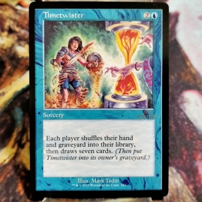 Mtg Proxy High Quality Timetwister 30th Anniversary Retro Frame 5⭐