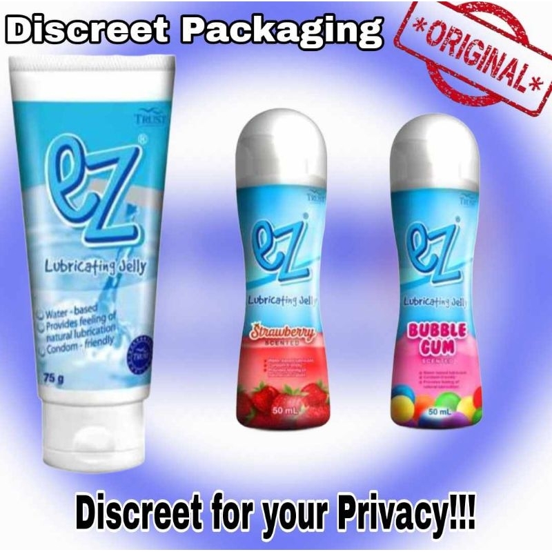 EZ LUBRICATING JELLY BY TRUST ( DISCREET PACKAGING) Shopee Philippines