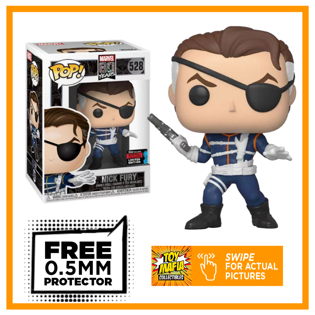 Nick Fury - Marvel 80 Years Funko Pop! Shared Exclusive | Shopee