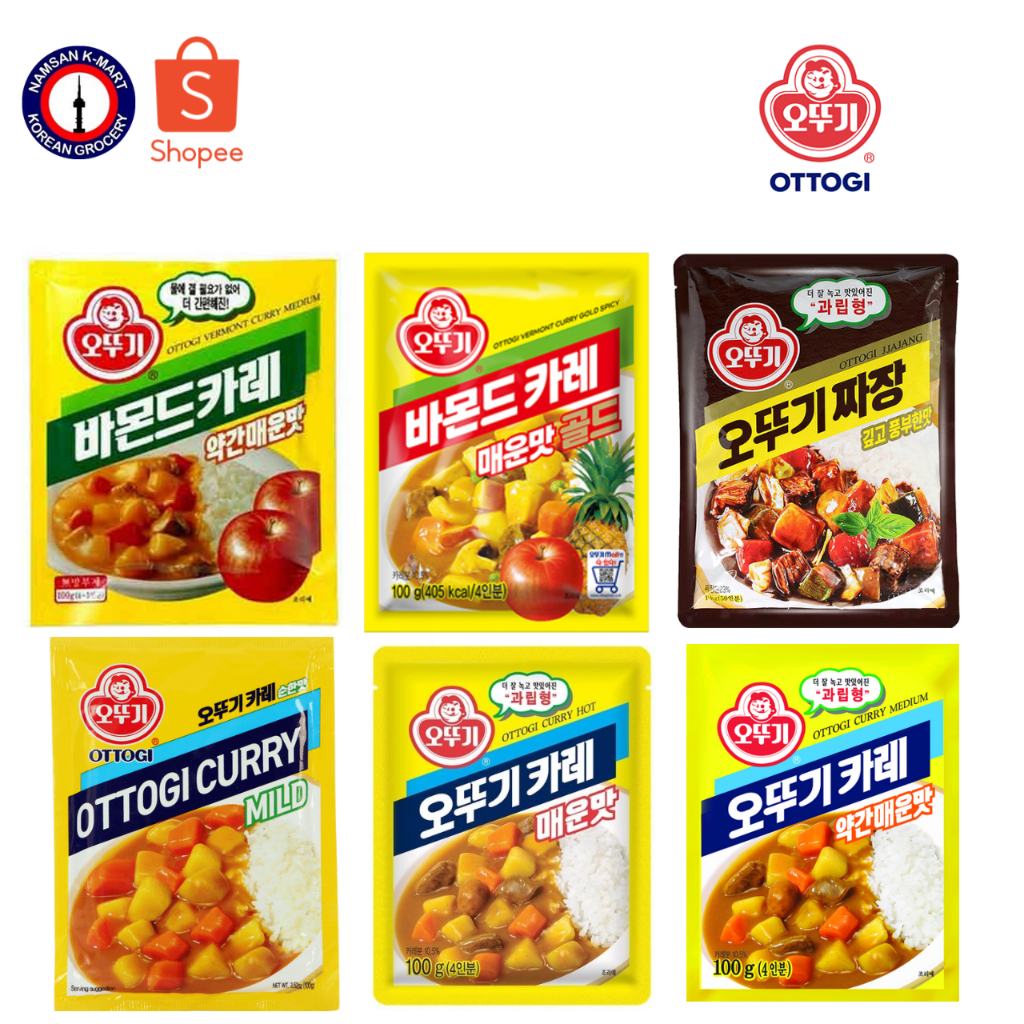 Ottogi Curry / Jjajang Mix 100g Shopee Philippines
