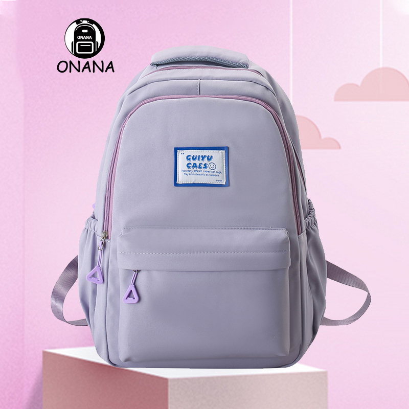 Waterproof Casual Backpack High School College Student Schoolbag