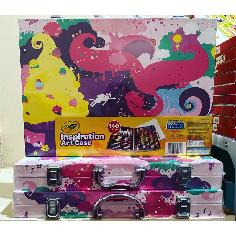 Inspiration Art Case Coloring Set - Pink (140ct), Art Set For Kids