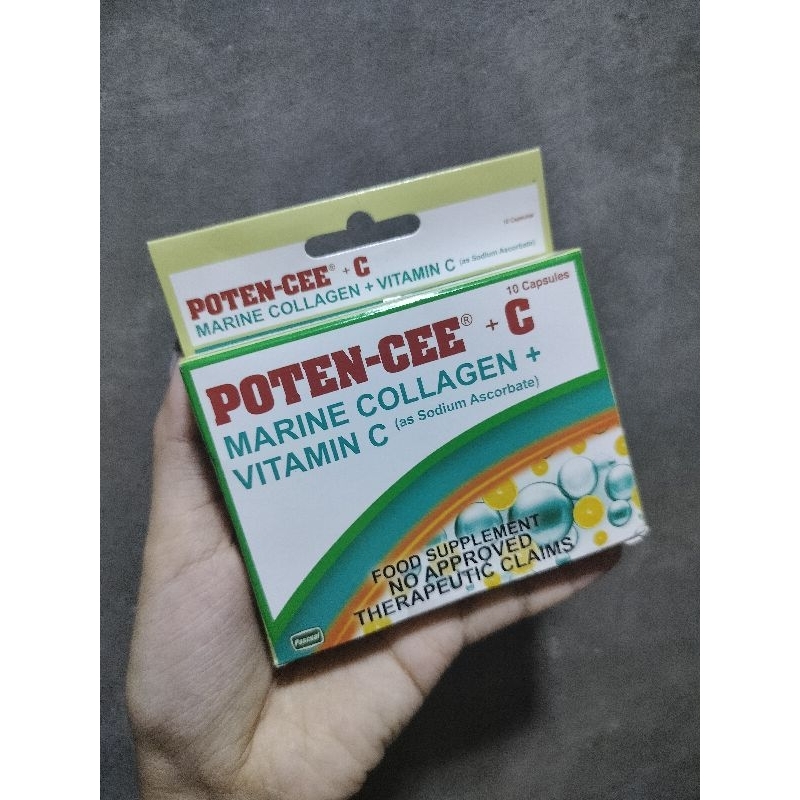 POTENCEE + C Marine Collagen + Vitamin C ( as sodium ascorbate