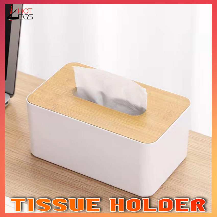 Bamboo Tissue Box 21x13x9.5cm Bamboo Tissue Holder Minimalist Wooden ...